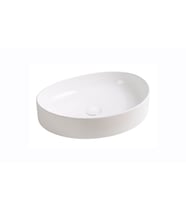 EY-4713 Tezgah Üstü Lavabo Parlak Beyaz