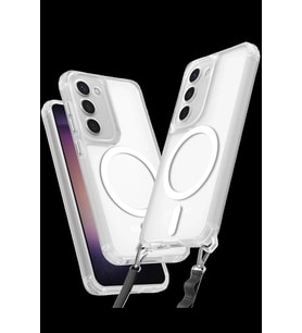 Pilelistore   Samsung Galaxy S23 Plus Kılıf Enka Magsafe Silikon Kılıf - Şeffaf