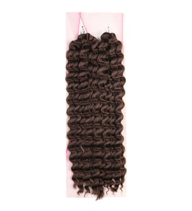 Nice Bulk Afro Su Dalgası Saç - Koyu Kahve
