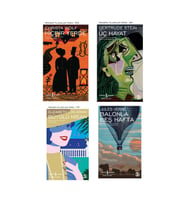 Hiçbir Yerde + Üç Hayat + Büyülü Nisan + Balonla Beş Hafta- 4 Kitap Set - Iş Bankası Özel Set