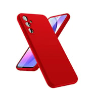 Samsung Galaxy A24 4g Kılıf First Silikon - Kırmızı