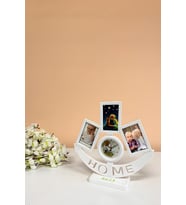 Kişiye Özel Çalar Saatli Home Fotoğraf Çerçevesi