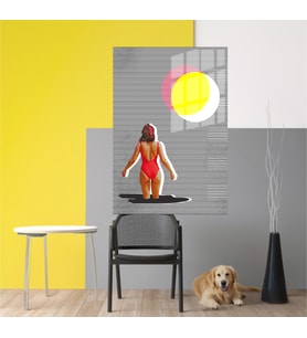 Miyrem-PopArt Design Cam Tablo-Model: 535