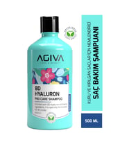 Agiva 8d Hyaluron Kuru ve Kırılgan Saçlar İçin Nemlendirici Saç Bakım Şampuanı-Vegan