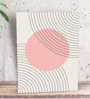 BK Gift Yatak Odası Konseptli  Dekoratif Mini Kanvas Tablo 15x20cm-52