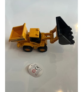 Sürtmeli İş Makinaları Kepçe 18 x 7 Cm (Çok Renkli)