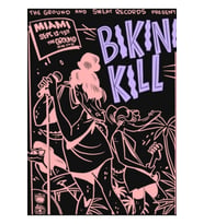 Bikini Öldür Tablo Ahşap Poster Dekoratif