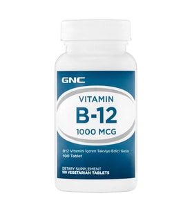 Gnc Vitamin B12 1000 mcg 100 Tablet