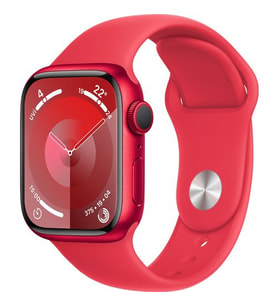 Apple Watch Seri 9 Gps 41MM (Product)Red Alüminyum Kasa Spor Kordon - M/l MRXH3TU/A