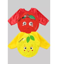 Mevye Desenli Giyilebilen Bebek Önlüğü