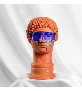 Hermes 'Tulip' Dekoratif Heykel, Pop Art Roma Yunan Heykelleri