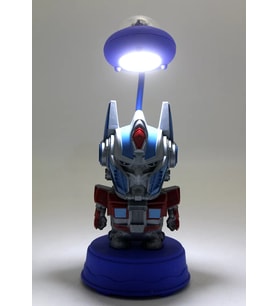 Transformers Masa Üstü Lamba Usb Şarjlı Optimus Prime Model (Krem)