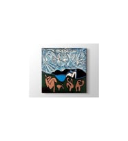 Pablo Picasso - Bacchanalia With Kid And Spectator Tablo - 106102 - 60x60 Cm