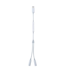 Winex 2in1 Lightning to Double 3.5mm Çıkışlı Jack Adaptör GL026MH