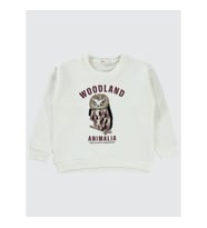 Civil Girls Kız Çocuk Sweatshirt 10-13 Yaş Ekru (Ekru)