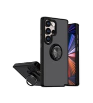 Northcity Samsung Galaxy S26 Ultra Uyumlu Montreal Yüzüklü Silikon Kapak - Siyah
