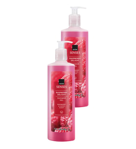 Avon Raspberry Delight Frambuaz ve Frenk Üzümü Kokulu Duş Jeli 720 Ml. İkili Set