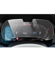 BMW X3 12.3 inç Ekran Koruyucu Dijital Gösterge Nano (Krem)