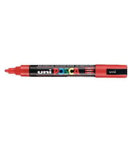 Uni Posca PC-5M Boyama Markörü 1.8-2.5 mm KIRMIZI 