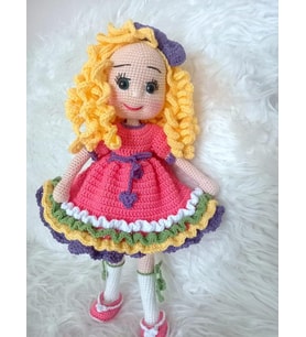 Eda Bebek Amigurumi Organik Oyuncak