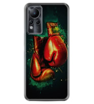 INFINIX Note 11 Pro Note 10 Hot 9 Play Kılıf Desemli Silikon Boks Eldiveni 1763