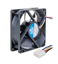 PM-5137 12V 80x80x25mm 8X8 12 Volt 4 Kablolu Soketli DC PC Fan