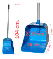 Mastermop Metal Saplı Endüstriyel Çöpçü Faraşı