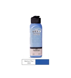 Akrilik Boya 140ml Bodrum Mavi 3054-