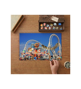 Tayland Tema Park Tasarımı 240 parça Ahşap Puzzle Ahşap Kutuda MP11256