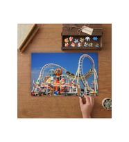 Tayland Tema Park Tasarımı 240 parça Ahşap Puzzle Ahşap Kutuda MP11256