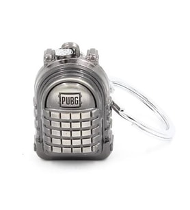 MOBGİFT Pubg Metal Anahtarlık Sırt Çantası