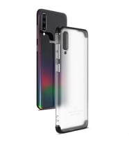 Samsung Galaxy A70 Uyumlu Kılıf Zore Nili Kapak (Siyah)