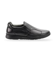 Forelli HOKA-H Erkek Siyah (40-45) Deri Comfort Ayakkabı