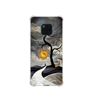 PrintiFy Huawei Mate20pro ile Uyumlu Simya Serisi Sarmal Yolculuk Tasarımlı Uv Baskılı Köşe Korumalı Antişok Kılıf