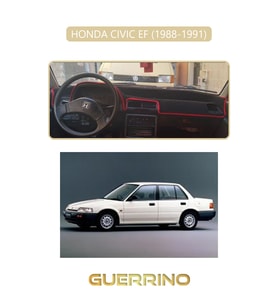 HONDA CIVIC EF 1988-1991TORPİDO KORUMA HALISI BEJ KENAR