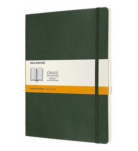 Moleskine Yumuşak Kapak Defter Mersin Yeşili (Çizgili - 19x25) - 0059