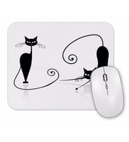 Kara Kediler Mouse Pad