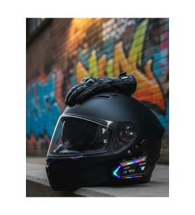 Intercom Mesafeli IPX6 Suya Dayanıklı Kask Kulaklık Sistemi