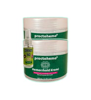 Proctohemo Hemoroid Kremi 100 ml 2 Adet Basur Giderici + 30 ml Çörek Otu Ağrı Dindirici Yağ