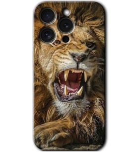 İphone 15 Pro Max Kılıf HD Desen Baskılı Kılıf - Lion King