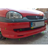 opel corsa b ön tampon eki