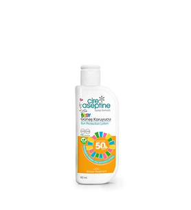 Cire Aseptine Çocuk Güneş Koruyucu Losyon SPF50+ – Hassas Ciltlere Özel Yüksek Koruma, 90 ml