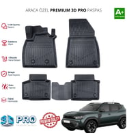 DUSTER ARACA ÖZEL 3D PASPAS 2024 2025 2026