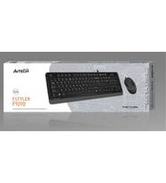 A4 Tech F1010 Q Usb Gri Fn-Mm Klv+Optik Mouse Set (Beyaz)