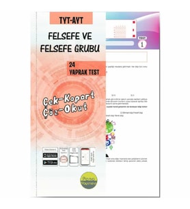 Pano Yayınları Tyt-Ayt Felsefe Yaprak Test