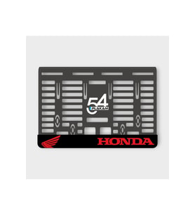 HONDA THE POWER OF DREAMS 3D KABARTMALI PLEKSİ MOTOR PLAKALIĞI