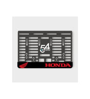 HONDA THE POWER OF DREAMS 3D KABARTMALI PLEKSİ MOTOR PLAKALIĞI