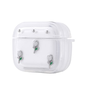 Lexroo Airpods 3. Nesil Airbag 44 Airbag Tasarımlı Simli Şeffaf Kutup Kılıf - Lale