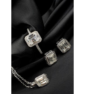 SKY DIAMOND Gümüş Takı Seti