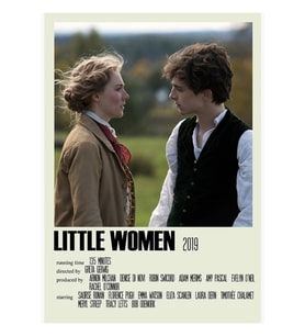 Little Women Alternatif (1) Tablo Ahşap Poster Dekoratif